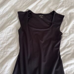 Nine West Black Sleeveless Bodysuit Size XS